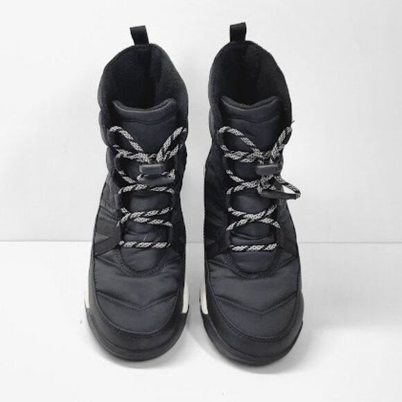 SOREL WOMEN'S  Whitney II Short Lace Waterproof Boots black Size 7 EUC - Picture 2 of 9